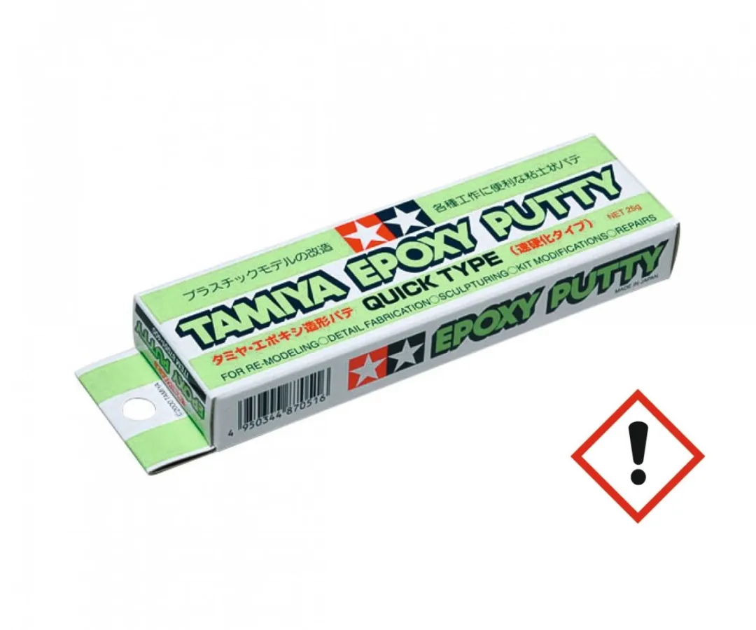 Tamiya Hobbylijm Epoxy Putty Quick Type 25g