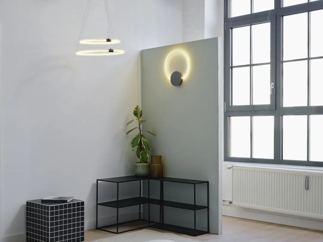 Osram Decor Aura Hanglamp 2x21W - 2400lm - 3000K - Donkergrijs
