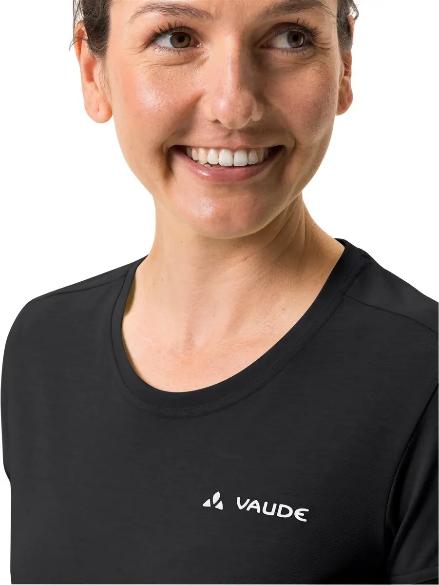 Vaude Sveit Dames T-shirt Korte Mouwen - Zwart - 46 - afbeelding 6 van 6