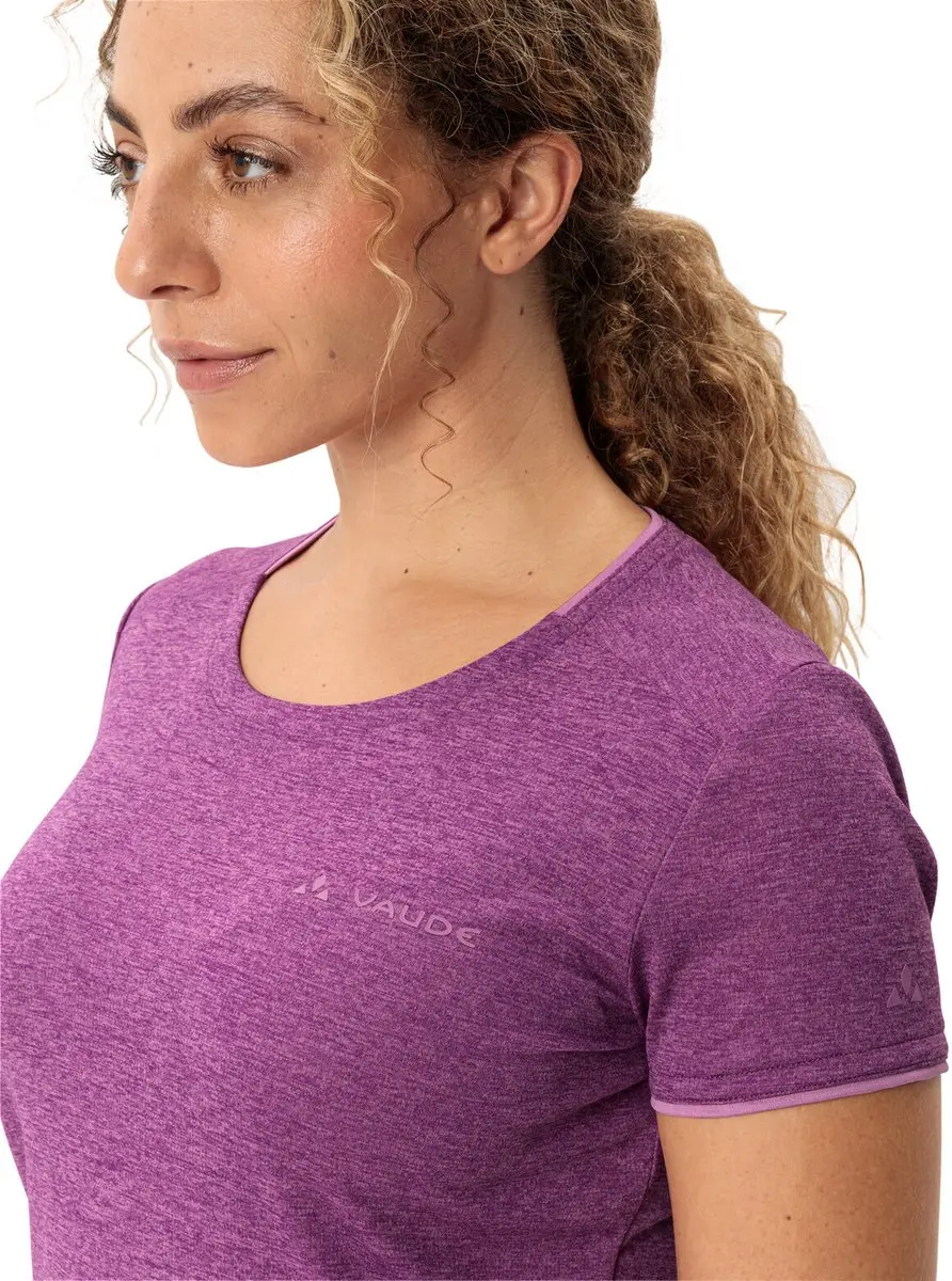 Vaude Essential Dames T-shirt Korte Mouwen - Magenta - 36 - afbeelding 4 van 6