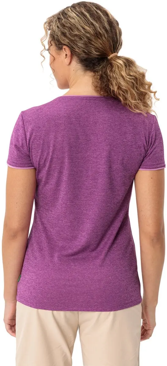 Vaude Essential Dames T-shirt Korte Mouwen - Magenta - 36 - afbeelding 6 van 6
