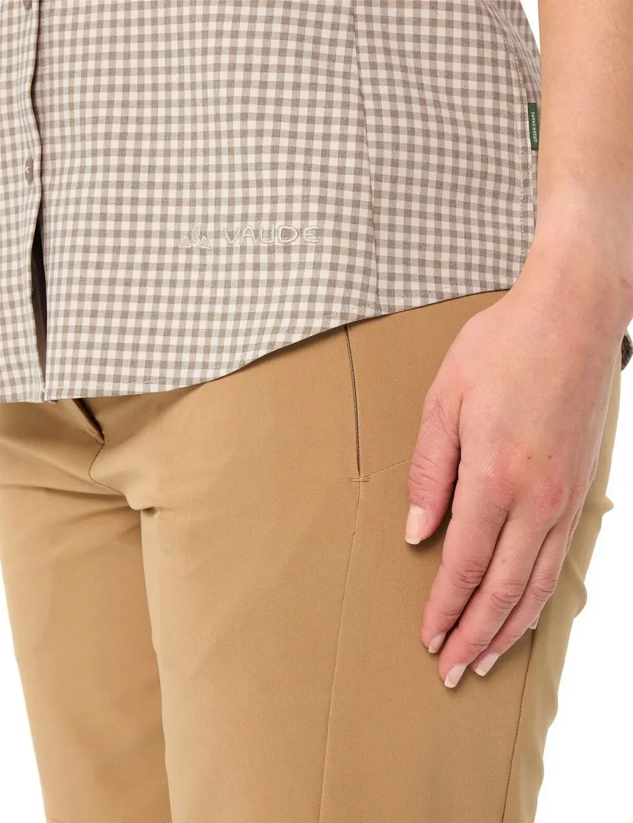 Vaude Seiland III Dameshemd Korte Mouwen - Beige 38 - afbeelding 6 van 6