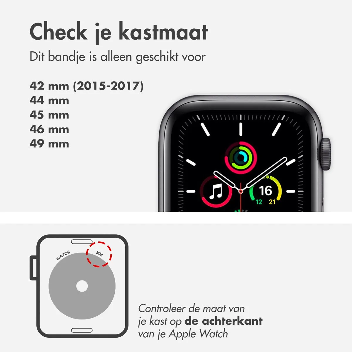 Apple Watch Ultra Verlengstuk 49mm - Geel