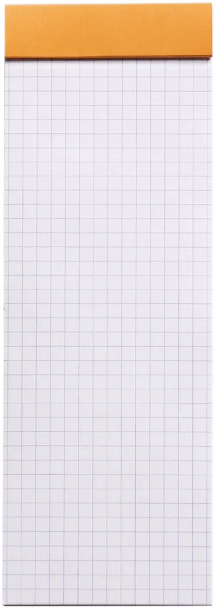 Casio Rhodia 8200C Schrijfblok & Schrift 80 Vel - Oranje