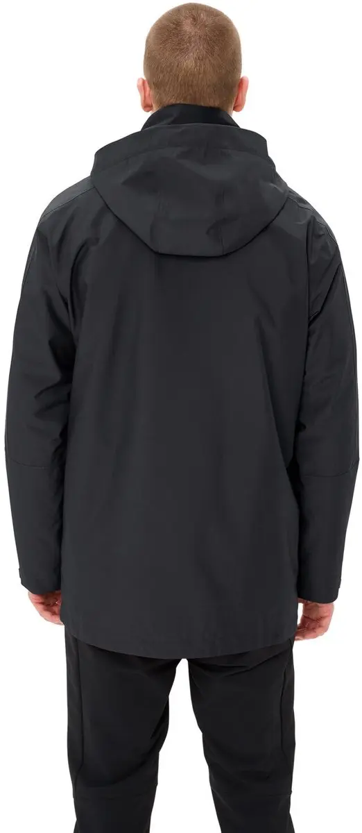 Vaude Idris IV 3in1 Parka - Zwart - 3XL Heren - afbeelding 2 van 6