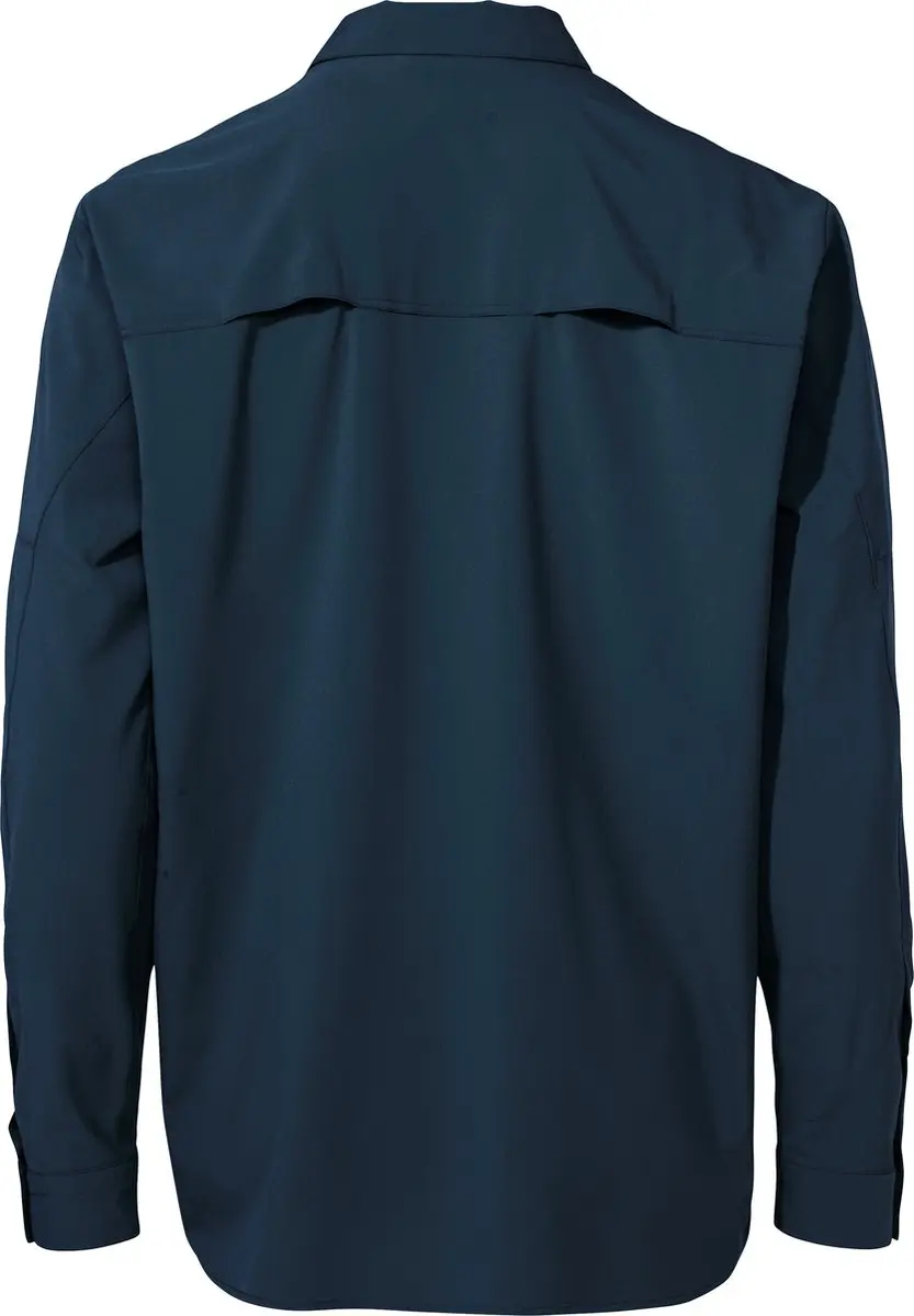 Vaude Rosemoor II Heren Overhemd - Blauw - M - afbeelding 2 van 6