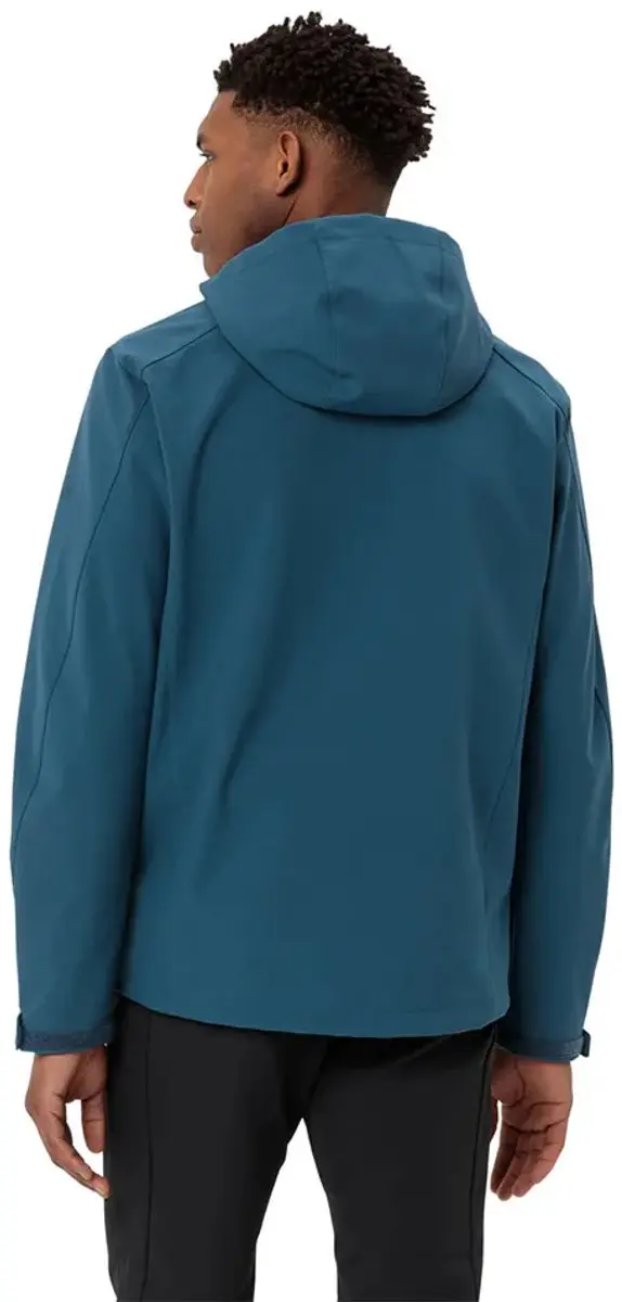 Vaude Cyclone Hooded Softshell Jas Heren - Baltic Sea - XL - afbeelding 2 van 6