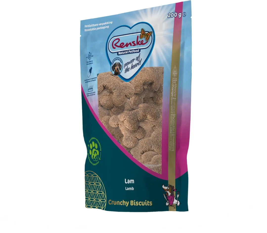 Renske Gezonde Beloning Crunchy Hondensnack Zalm 200g