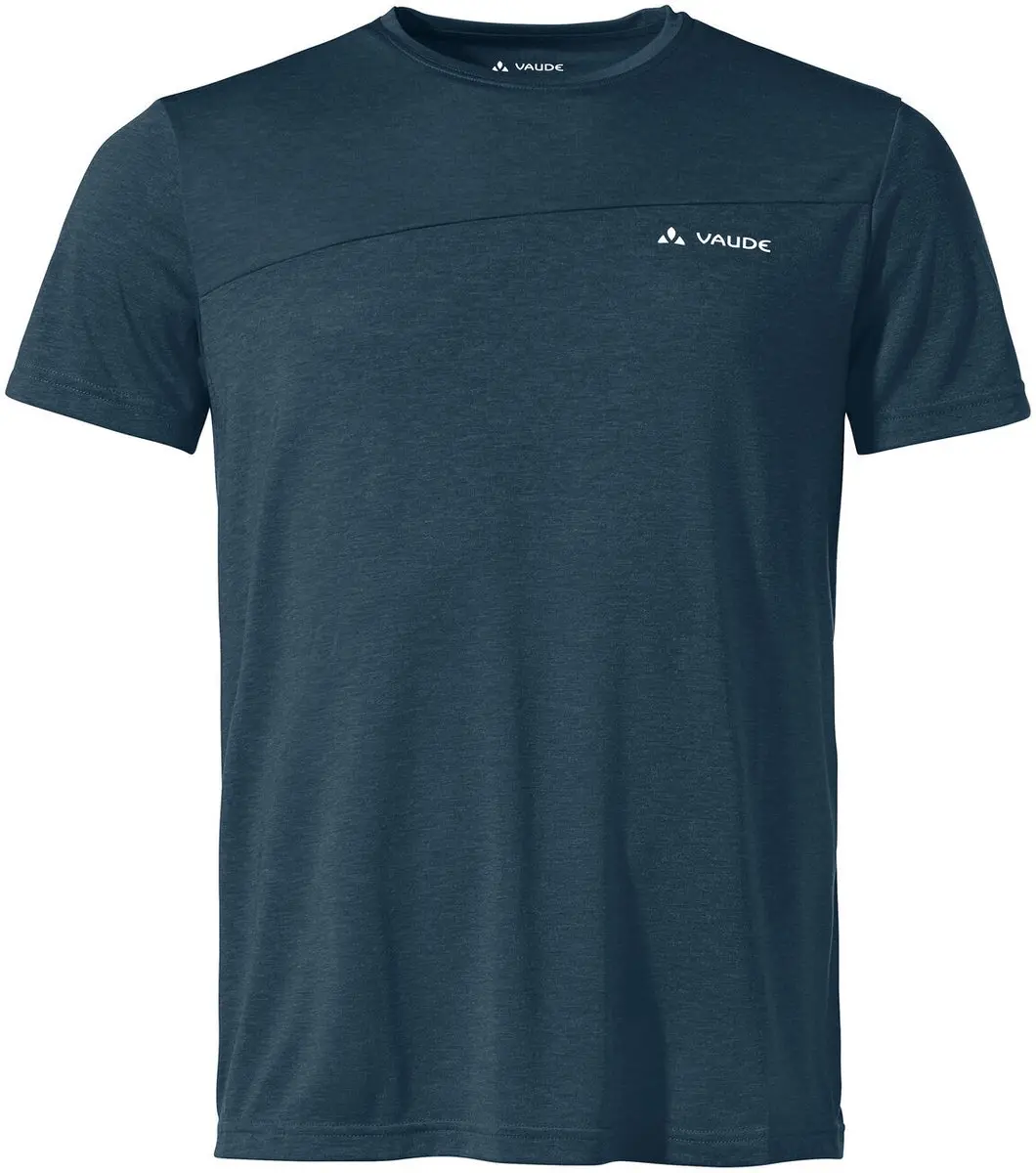 Vaude Sveit T-shirt Met Korte Mouwen Blauw S Man