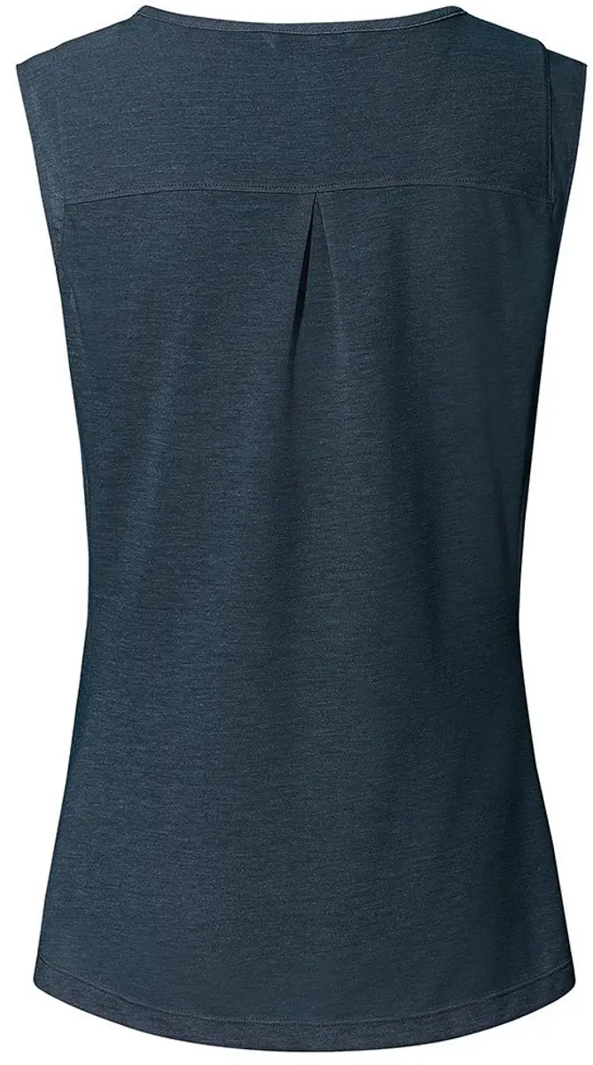 VAUDE Skomer Dames Mouwloos T-shirt - Dark Sea - afbeelding 5 van 6