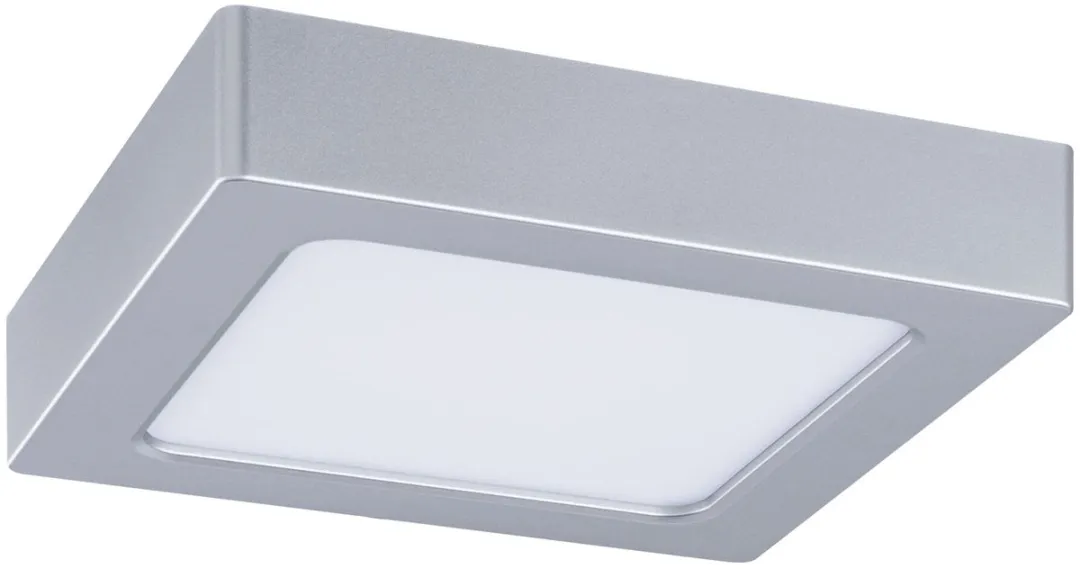 Paulmann LED-paneel Abia 2 White Select Schemergestuurd 9,5W 1100lm - Chroom mat