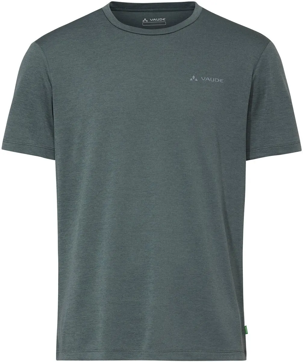 Vaude Essential T-shirt Met Korte Mouwen Blauw,Grijs M Man