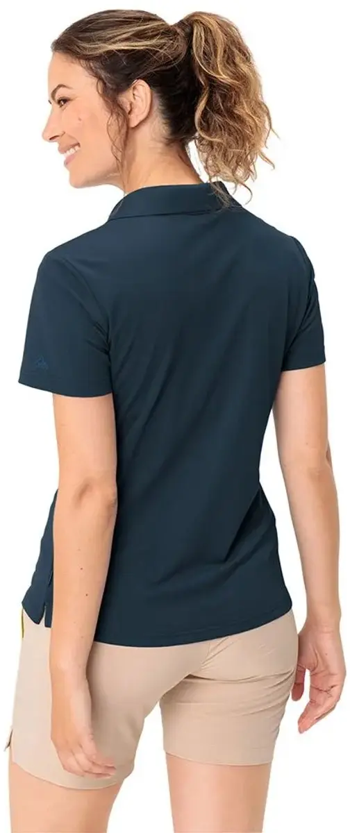 Vaude Essential Damespolo - Blauw - Maat 44 - afbeelding 5 van 6
