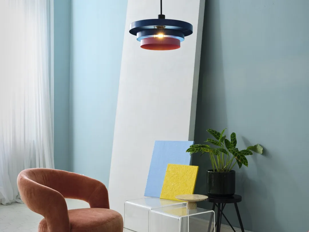 Osram Layers Decoratieve Hanglamp E27 - 400mm - Blauw/Roze