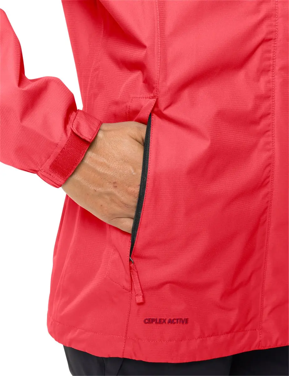 VAUDE Escape Light Damesjack - Flame - Maat 36 - afbeelding 5 van 6