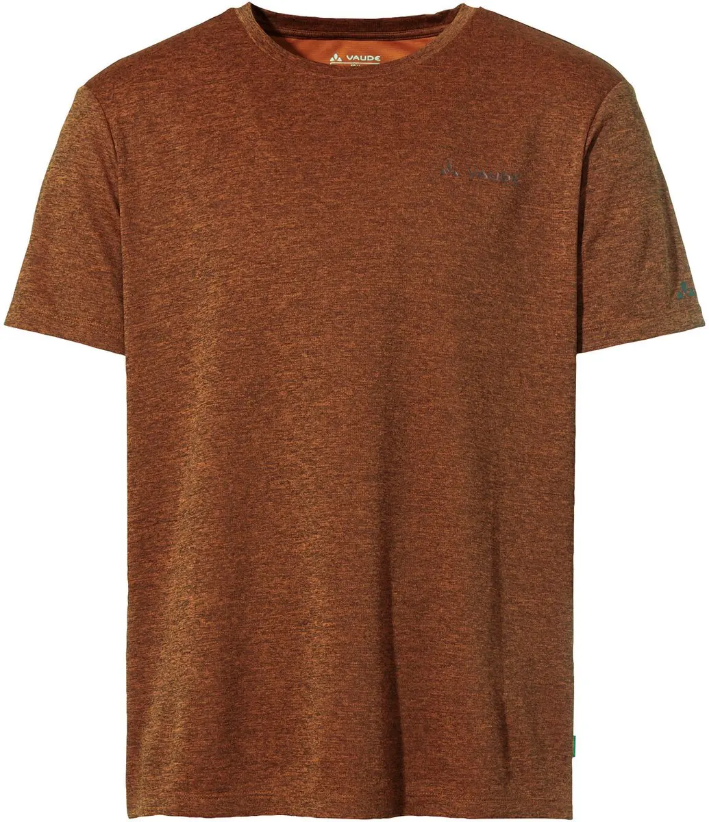 Vaude Essential T-shirt Met Korte Mouwen Bruin XL Man