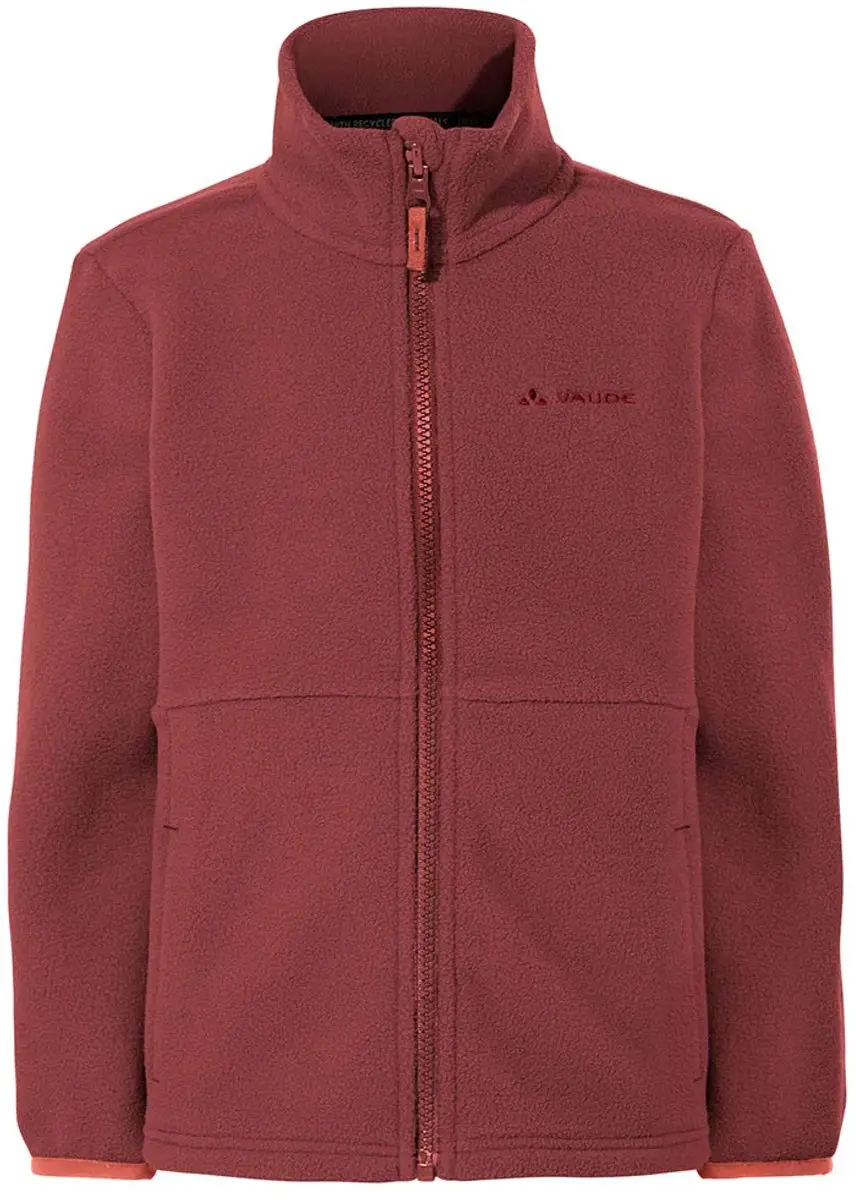 VAUDE Pulex II Babyfleece met Volledige Rits - Rood - 104 - afbeelding 6 van 6