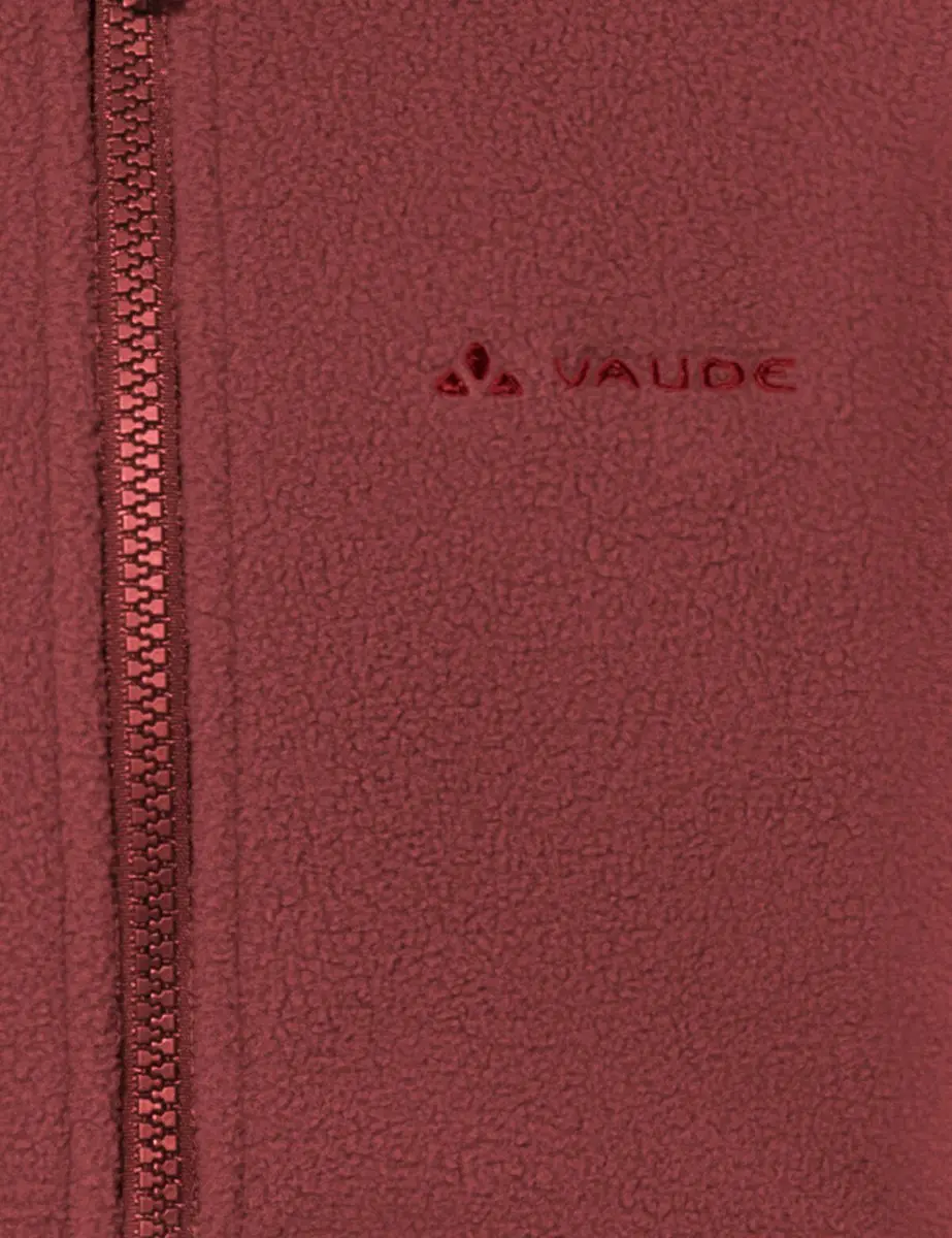 VAUDE Pulex II Babyfleece met Volledige Rits - Rood - 104 - afbeelding 3 van 6