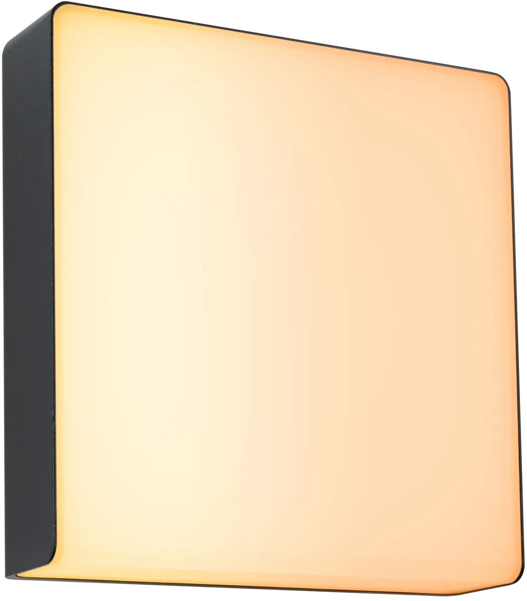 Paulmann LED Wandarmatuur Azalena Zigbee 8,5W 700lm - Antraciet