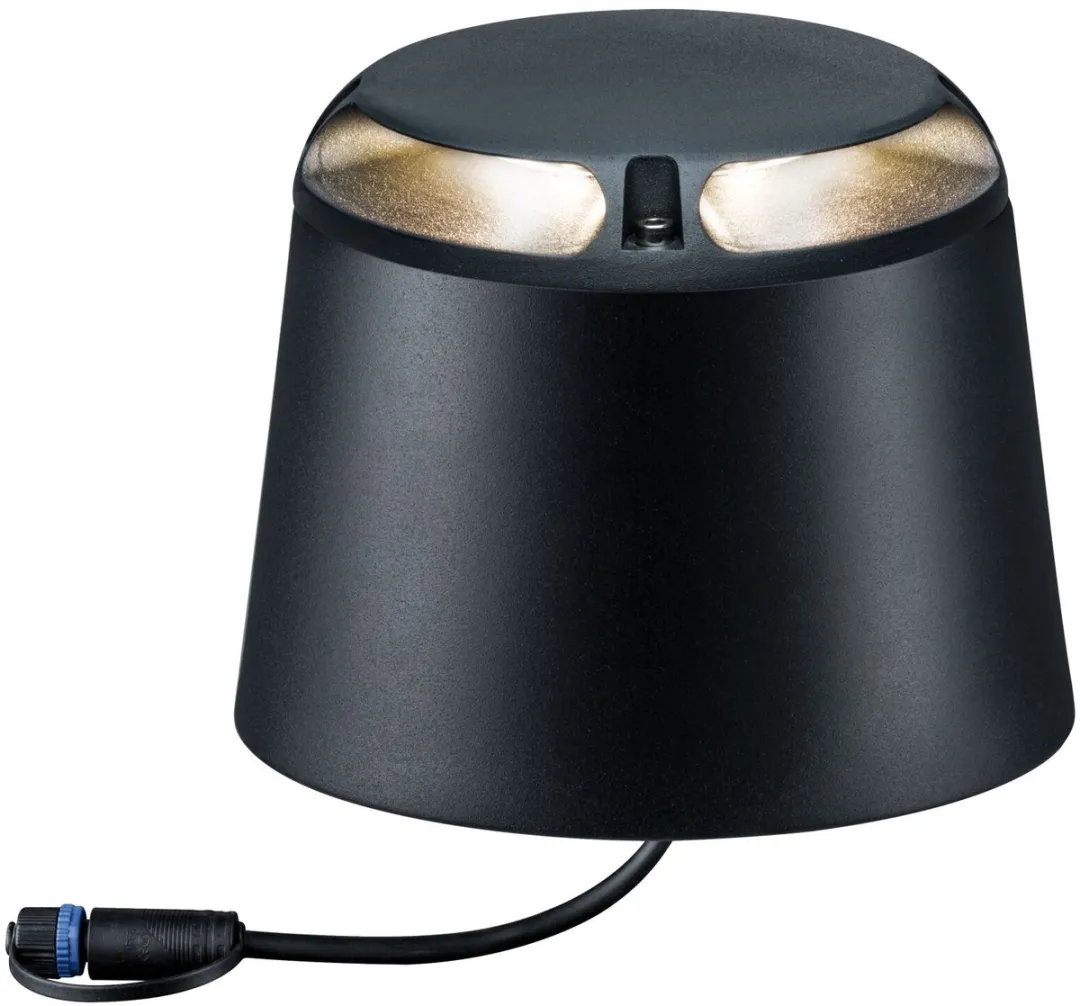 Paulmann Plug & Shine LED Grondopbouwlamp 2x3,3W Antraciet