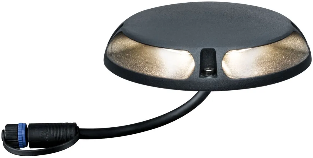 Paulmann Plug & Shine LED Grondopbouwlamp 2x3,3W Antraciet