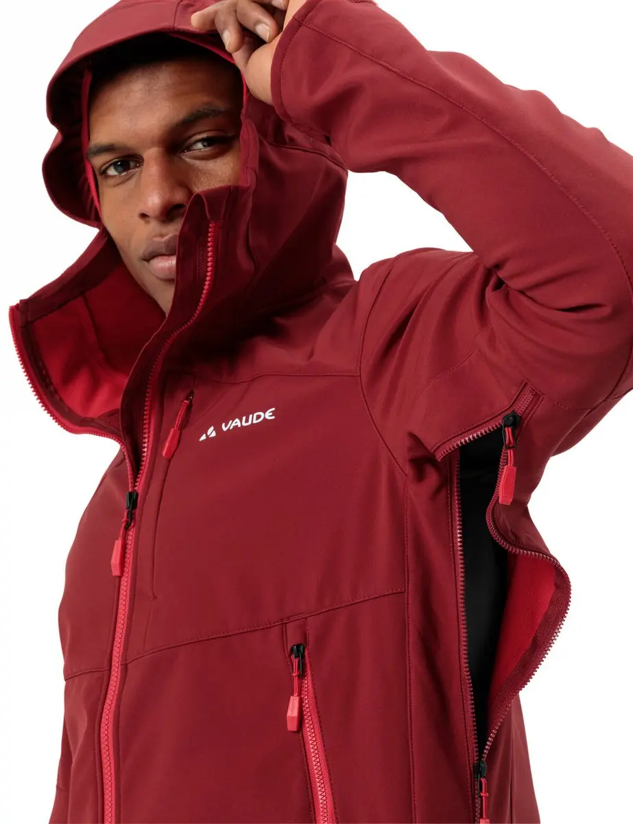 Vaude Roccia II Softshelljack Heren - Rood - S - afbeelding 6 van 6