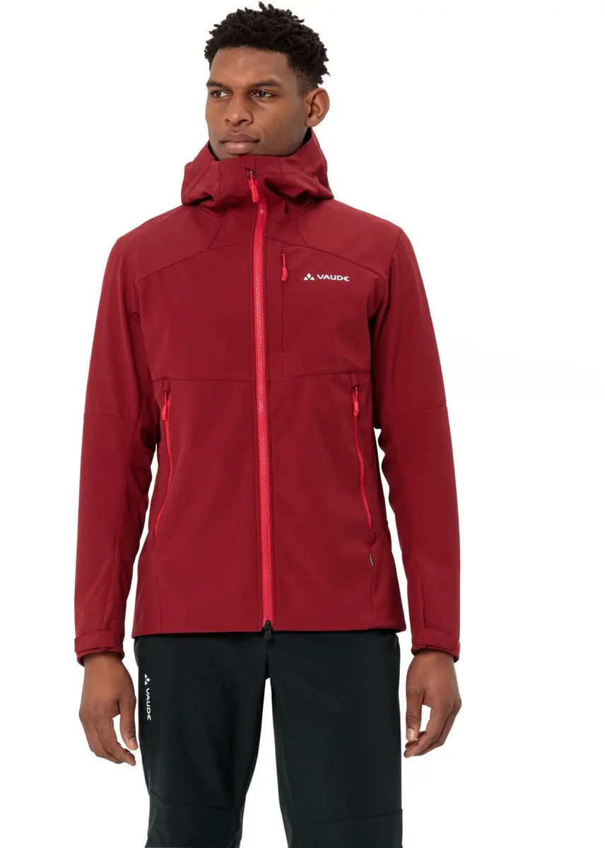Vaude Roccia II Softshelljack Heren - Rood - S - afbeelding 2 van 6