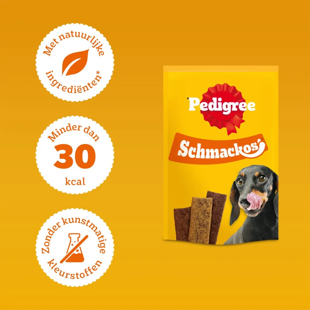 Pedigree Hondensnacks - Schmackos Megabox - 110 stuks