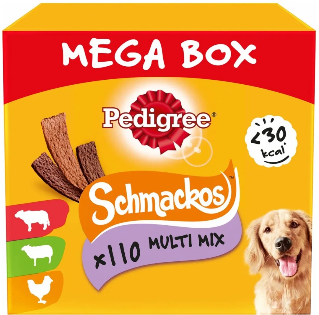 Pedigree Hondensnacks - Schmackos Megabox - 110 stuks