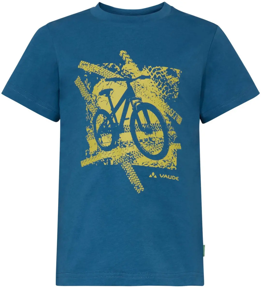 Vaude Lezza T-shirt Met Korte Mouwen Blauw 134-140 cm Jongen