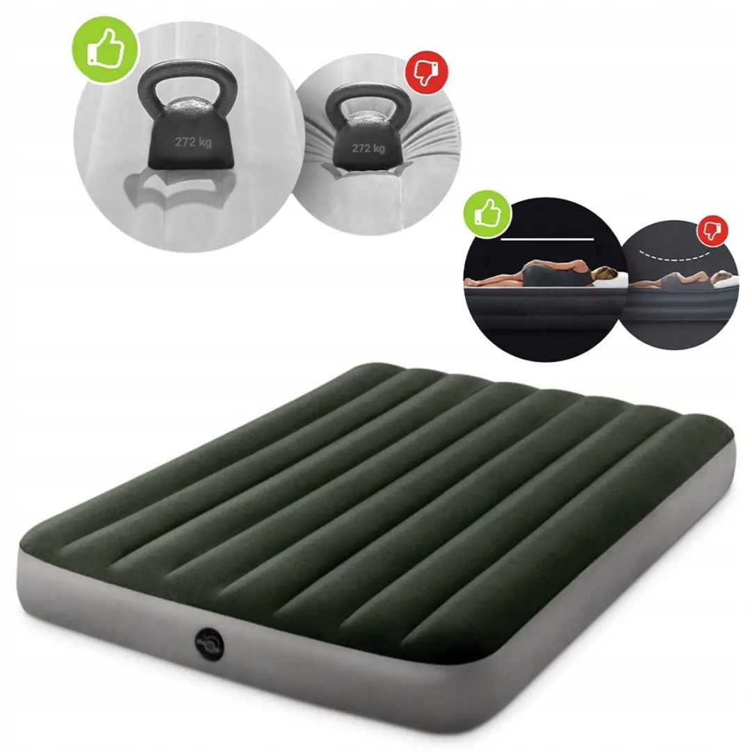 Opblaasbaar Tweepersoons Matras 191x137x25 cm