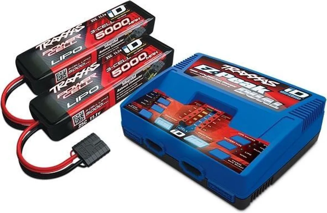 Traxxas Dual EZ Peak Plus 31_2990 Lader - 2x 5000mAh Li-poly