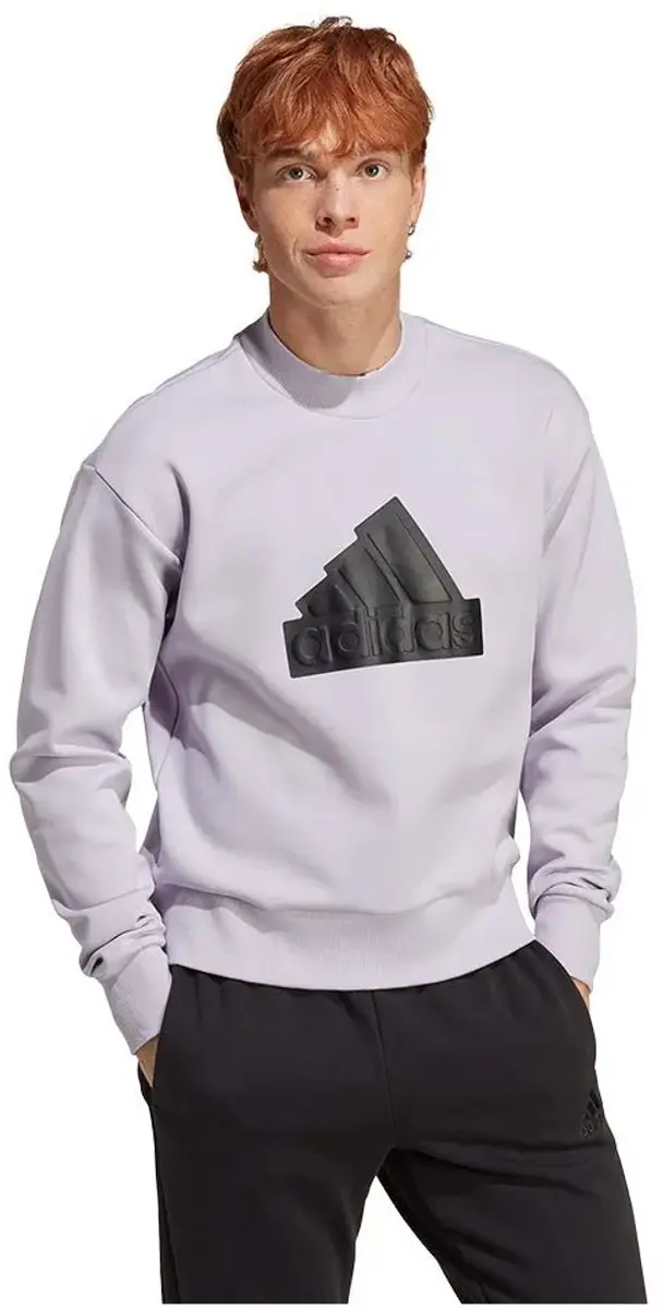 adidas Future Icons Badge of Sport Sweatshirt - Paars - afbeelding 3 van 6
