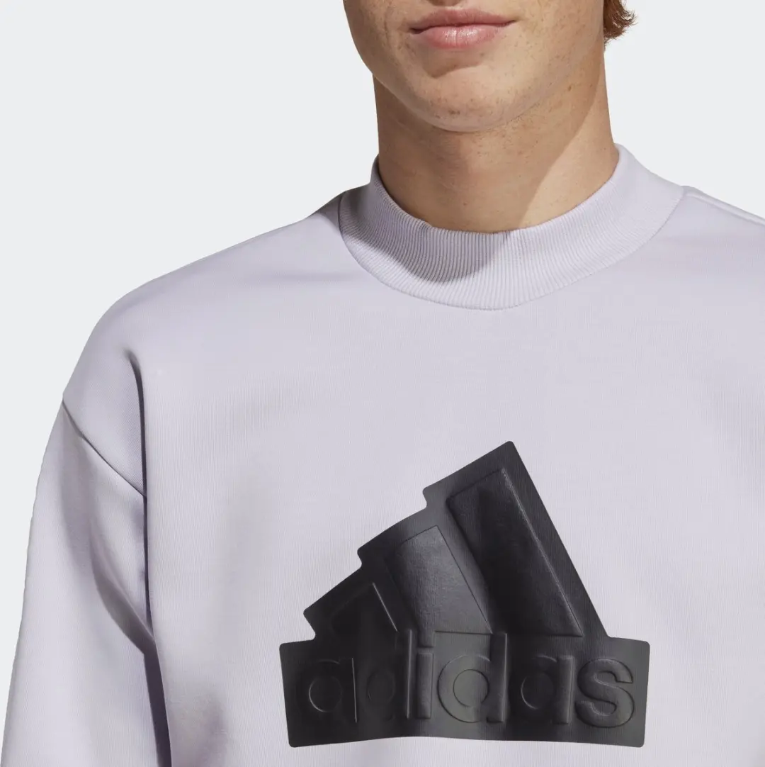 adidas Future Icons Badge of Sport Sweatshirt - Paars - afbeelding 6 van 6