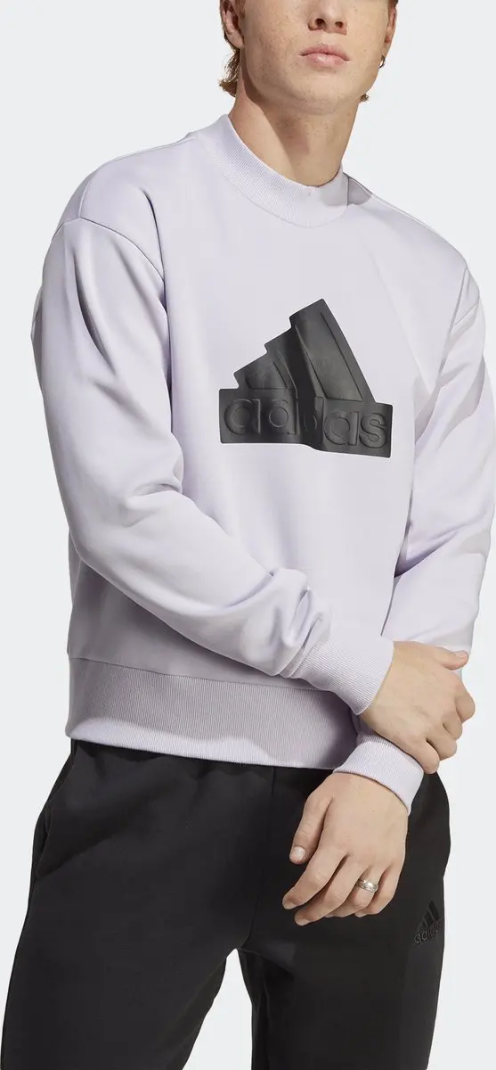 adidas Future Icons Badge of Sport Sweatshirt - Paars - afbeelding 5 van 6