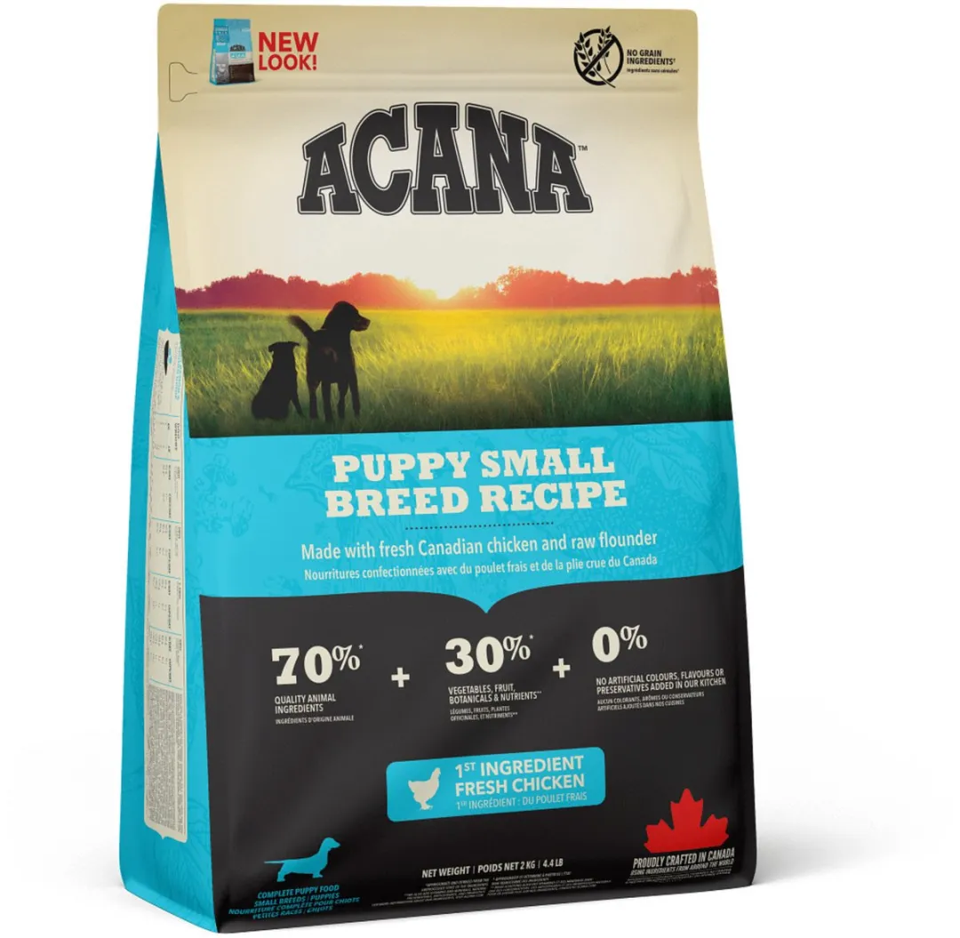 Acana Heritage Puppy Small Breed Kip & Kalkoen - 2 kg
