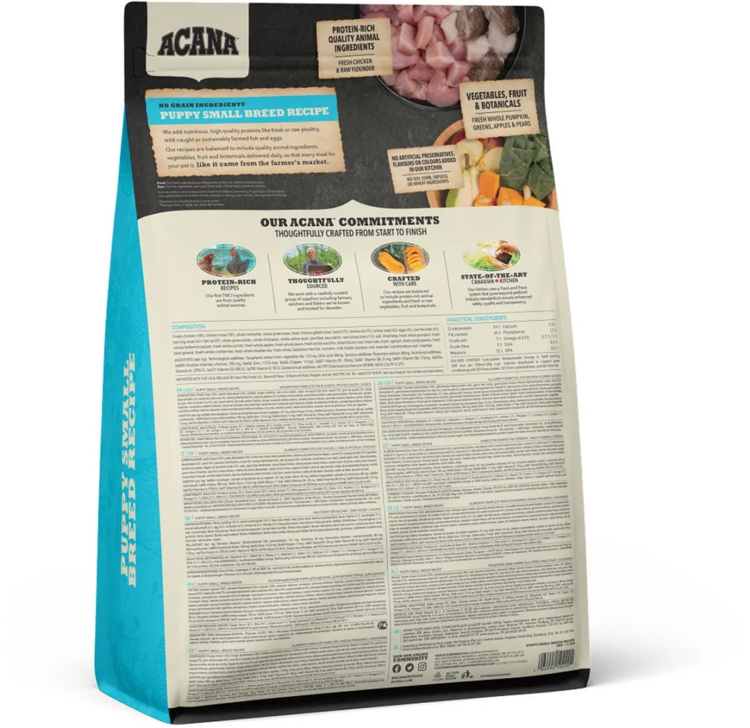 Acana Heritage Puppy Small Breed Kip & Kalkoen - 2 kg