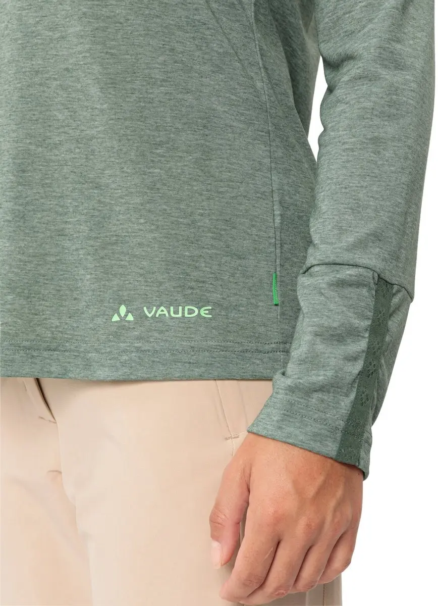 Vaude Skomer III Dames T-shirt Lange Mouwen - Agave - 34 - afbeelding 3 van 6