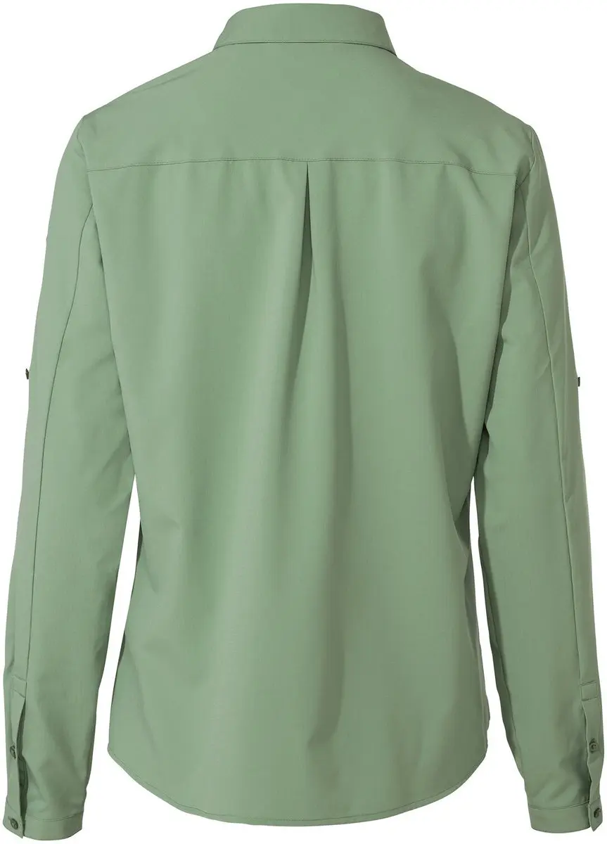 Vaude Rosemoor LS Shirt IV Dameshemd - Willow Green - afbeelding 2 van 6