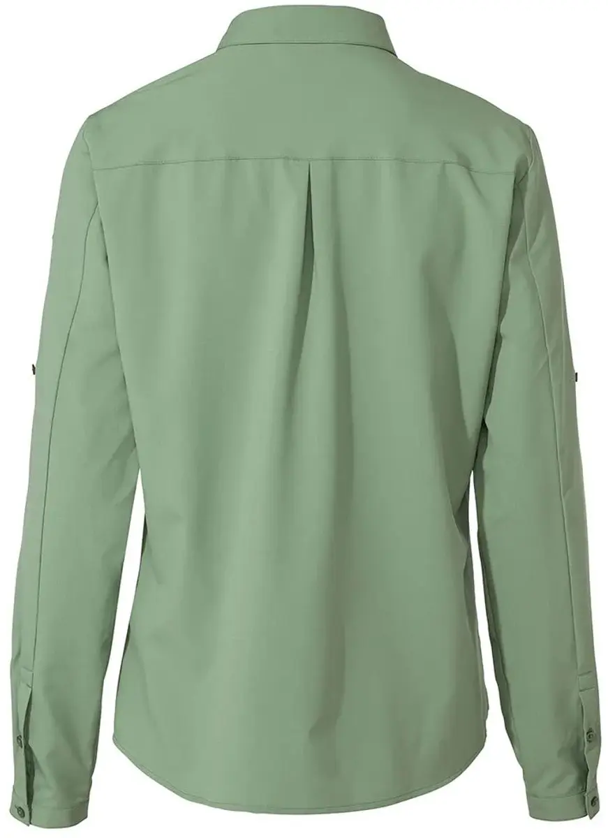 Vaude Rosemoor LS Shirt IV Dameshemd - Willow Green - afbeelding 5 van 6