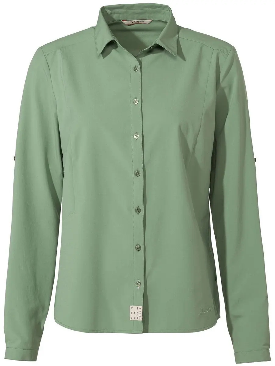 Vaude Rosemoor LS Shirt IV Dameshemd - Willow Green