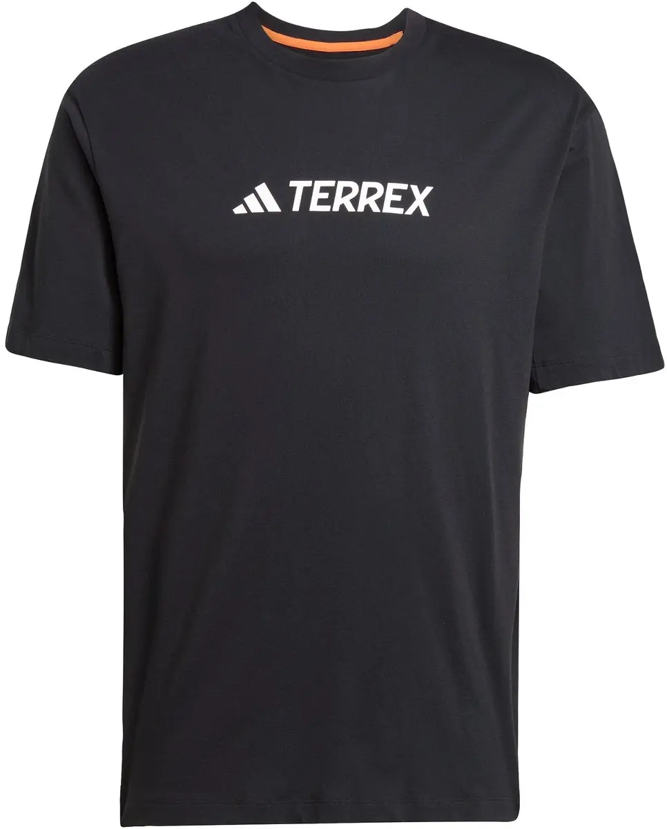 adidas Terrex Classic Logo T-Shirt - Heren - Zwart - afbeelding 6 van 6