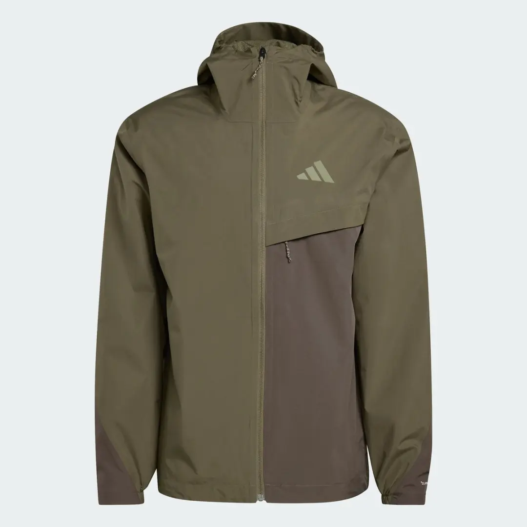 adidas Terrex Multi 2 Layer Climaproof Regenjack - Groen - afbeelding 4 van 6