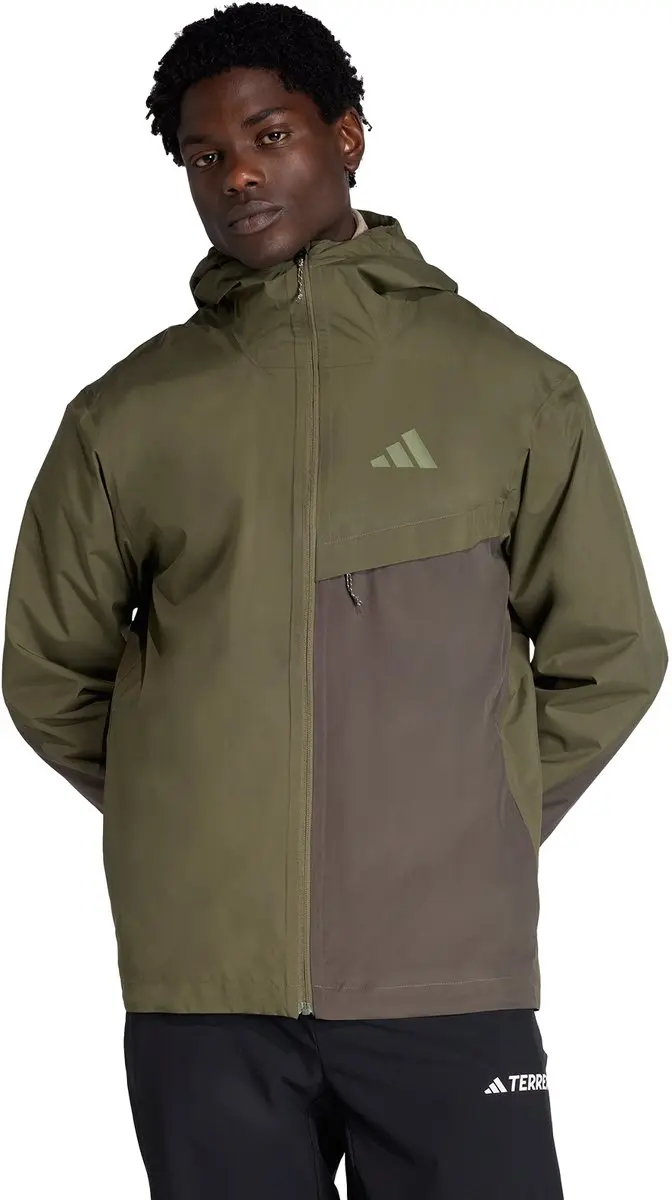 adidas Terrex Multi 2 Layer Climaproof Regenjack - Groen