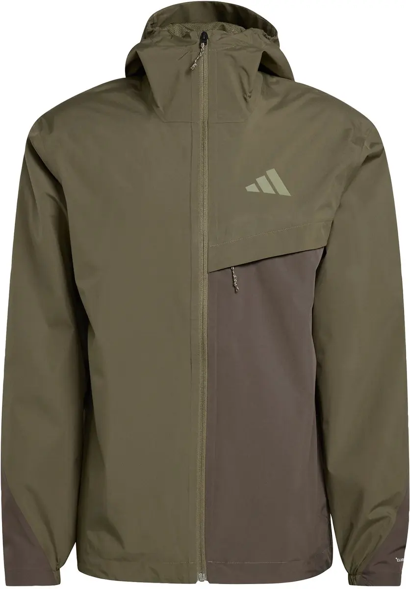 adidas Terrex Multi 2 Layer Climaproof Regenjack - Groen - afbeelding 5 van 6