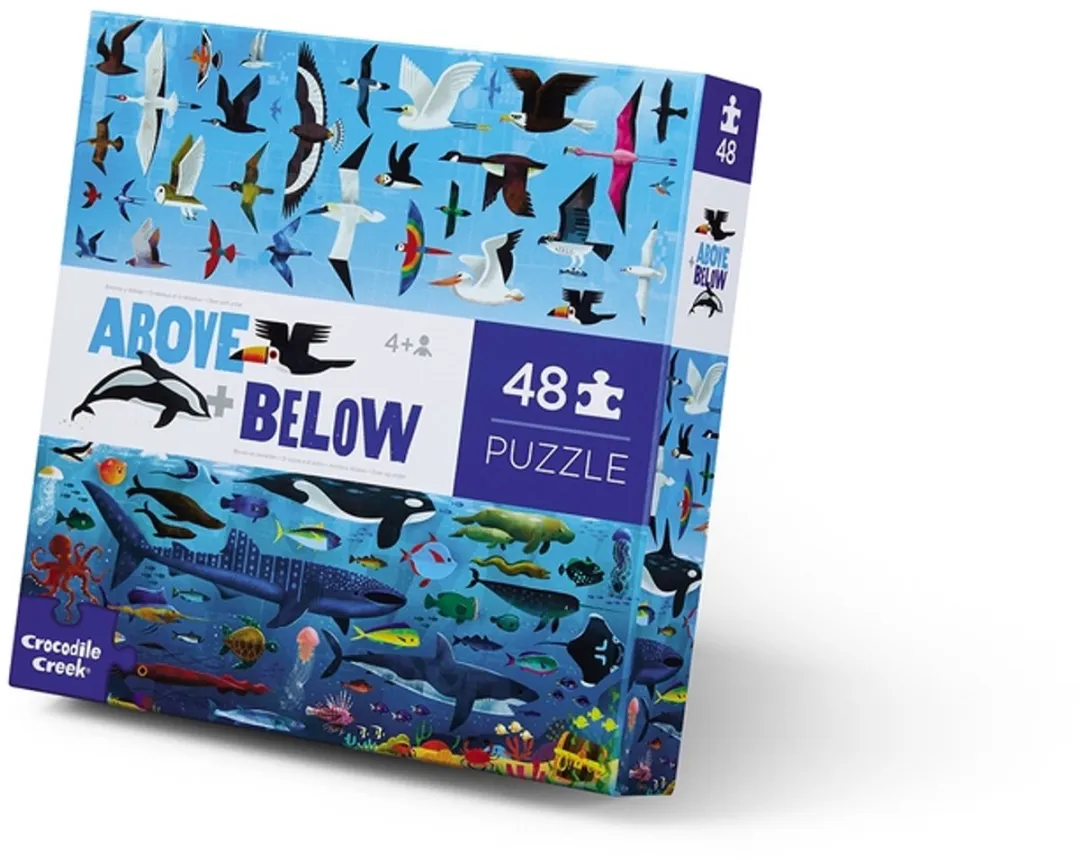 Crocodile Creek Above + Below Puzzel 48 Stuks - CC76005
