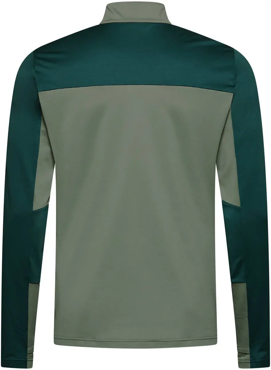 Vaude Livigno II Sweatshirt Met Halve Rits - Groen S - afbeelding 5 van 6