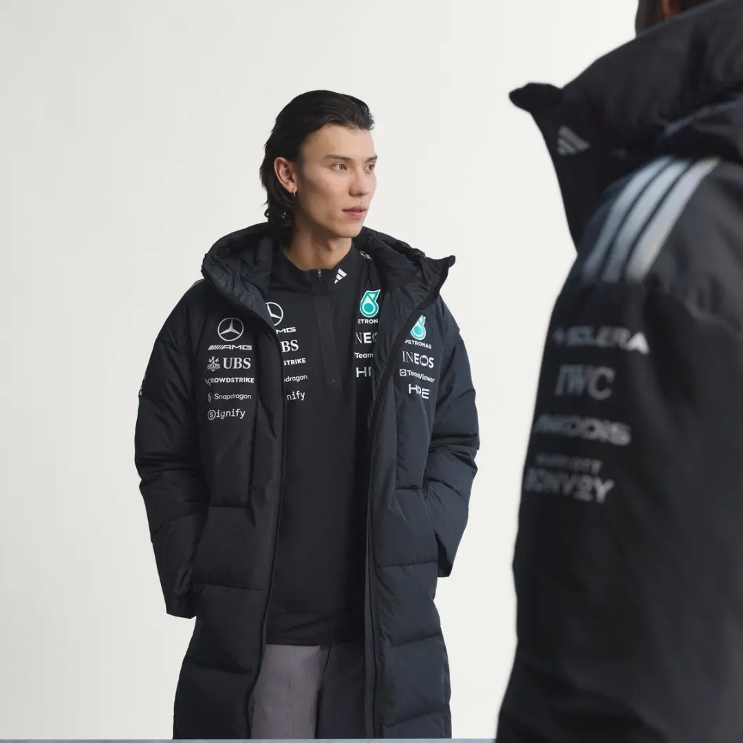 Adidas AMG Petronas F1 Winterjack Heren - Zwart - afbeelding 2 van 6