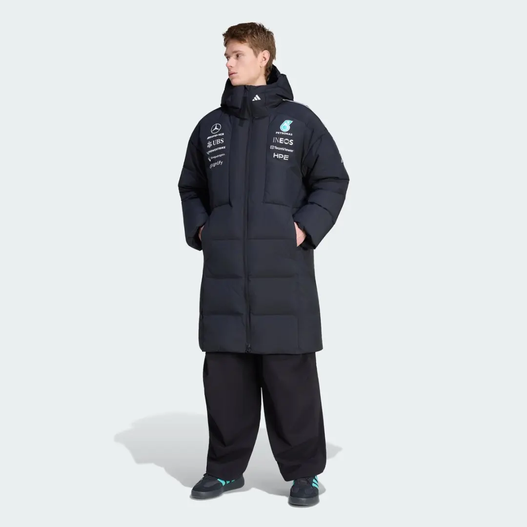 Adidas AMG Petronas F1 Winterjack Heren - Zwart - afbeelding 6 van 6