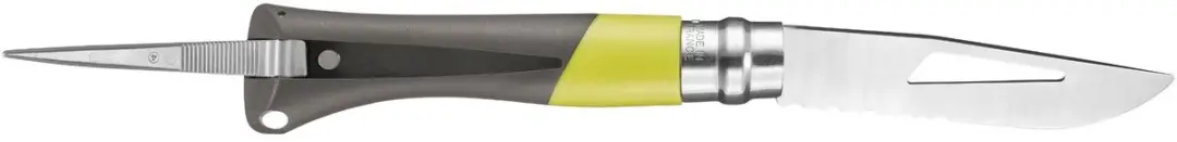 Opinel Zakmes N°09 Ocean - Rvs/Polyamide - Geel - afbeelding 3 van 6